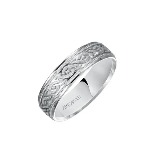 Artcarved Engraved Wedding Band 11-WV7322W-G