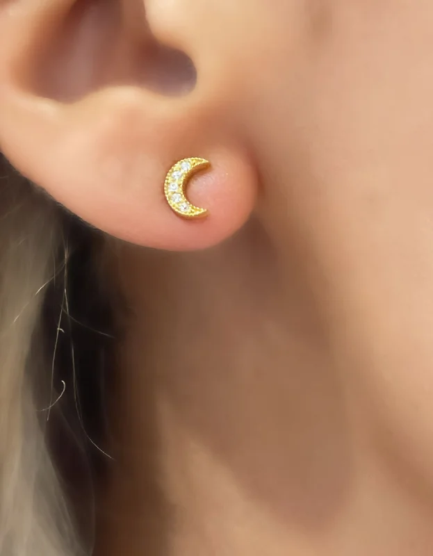 Mini Moon Studs