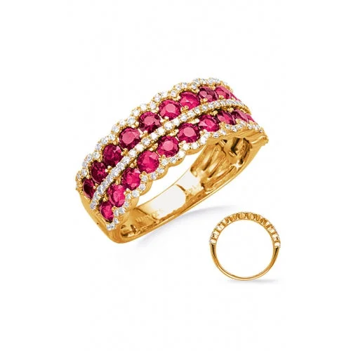 S. Kashi & Sons Ruby Fashion Ring C5850-RYG