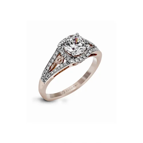 Zeghani Sg Engagement Ring ZR1137