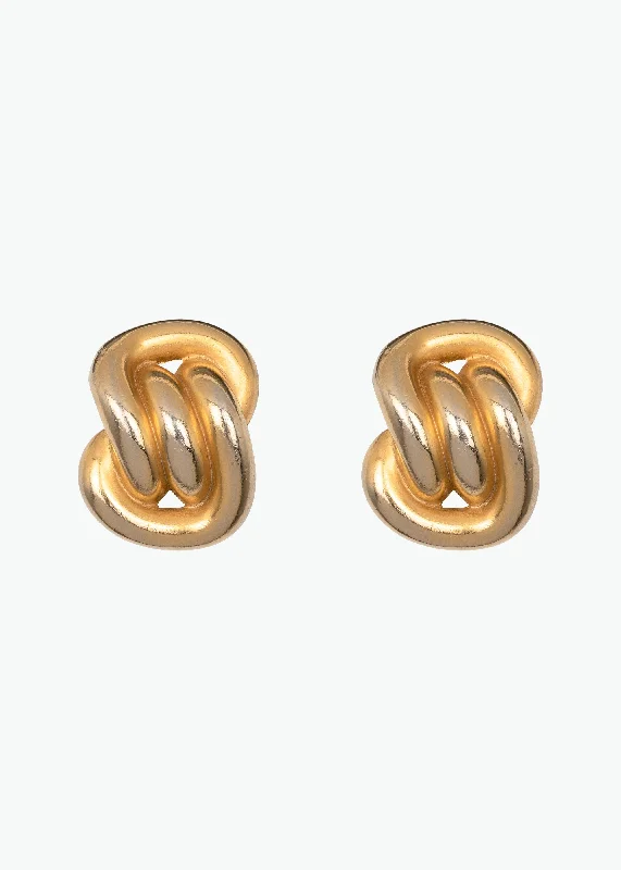 Ellis Stud Earrings -- Gold