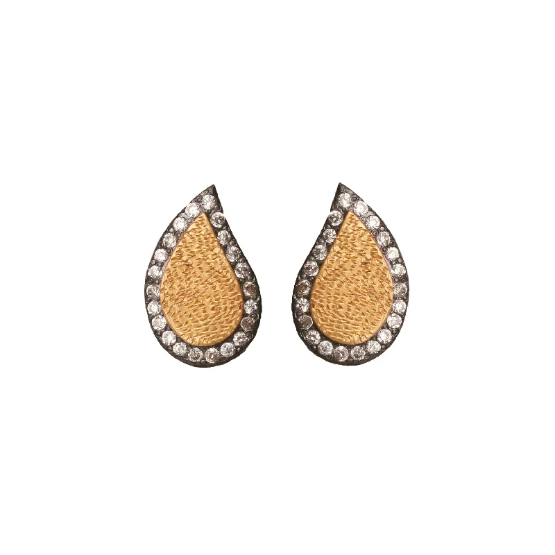 Iconography Teardrop Stud Earrings