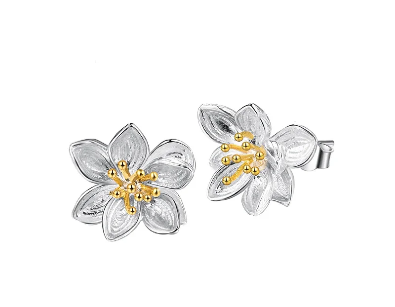 Lotus Whispers Stud Earrings