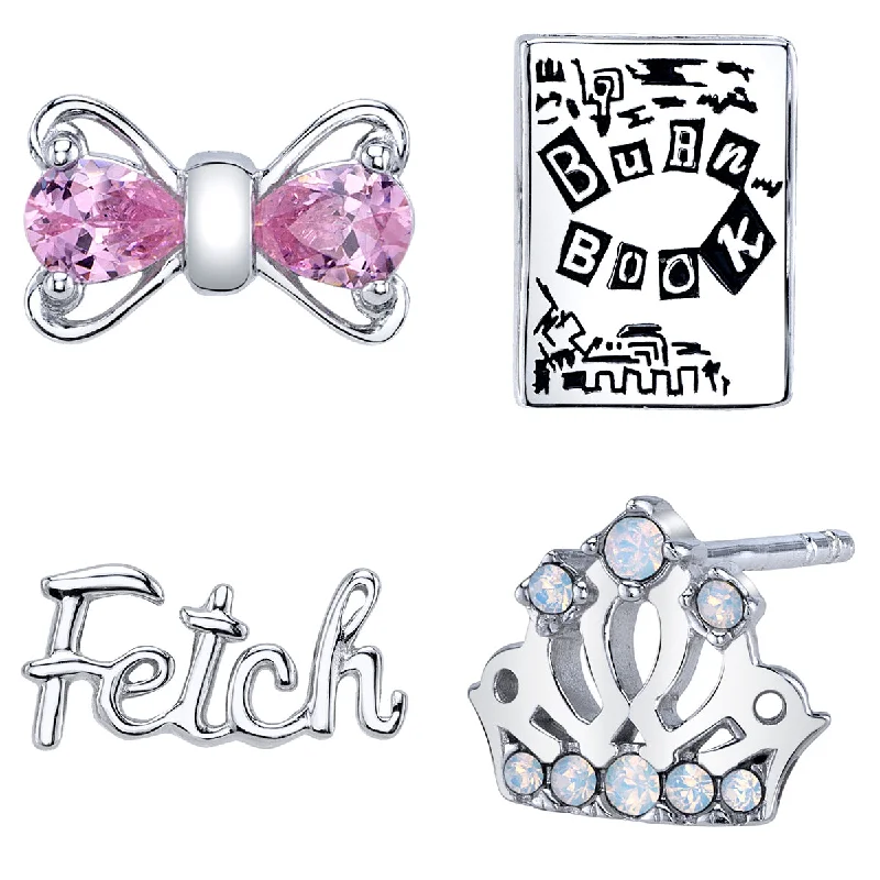 Mean Girls X RockLove Stud Earrings Set