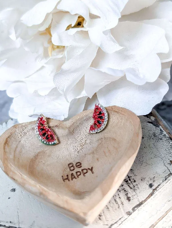 Adorable Watermelon Stud Earrings