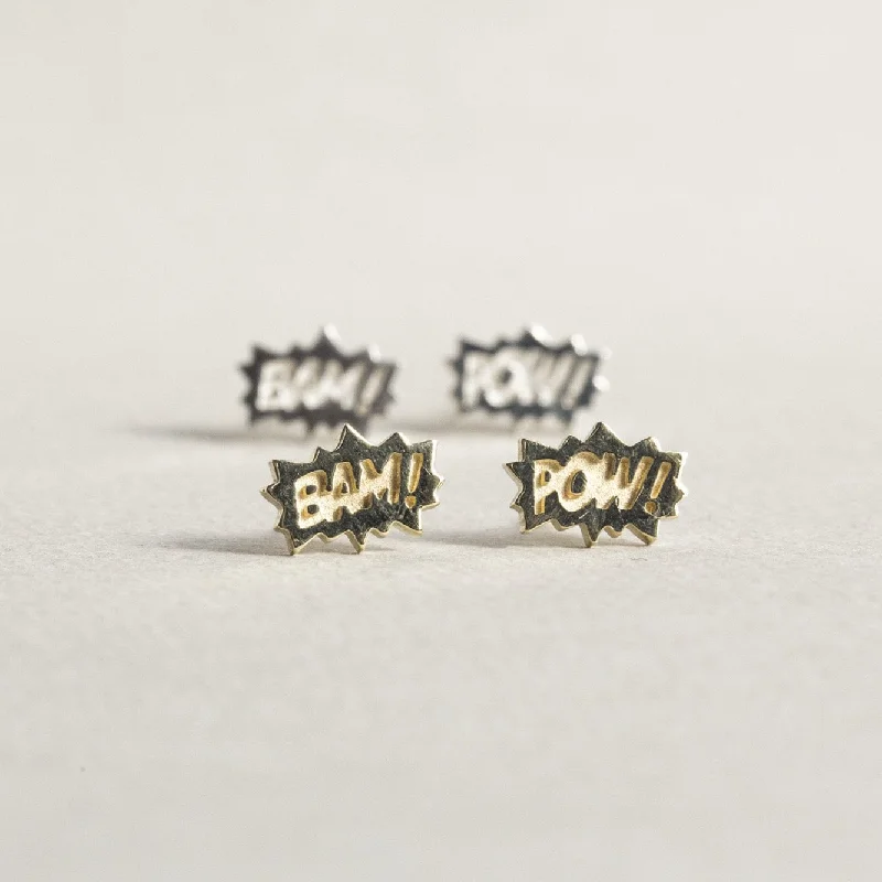 Bam Pow Stud Earrings