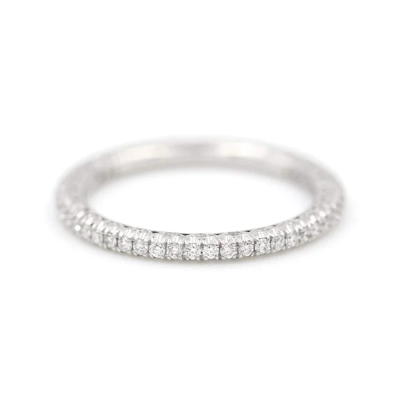 18K WG TACORI DIAMOND BAND