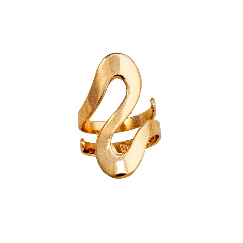 Alchemia Serpentine High Polish Adjustable Ring