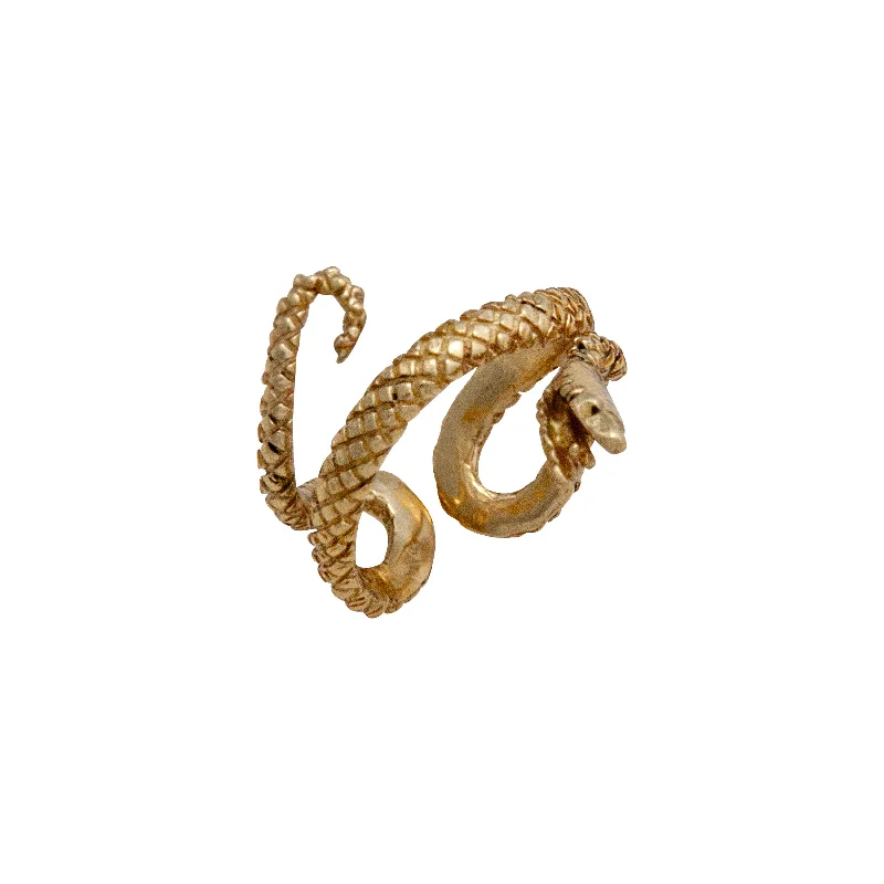 Alchemia Snake Adjustable Cuff Ring