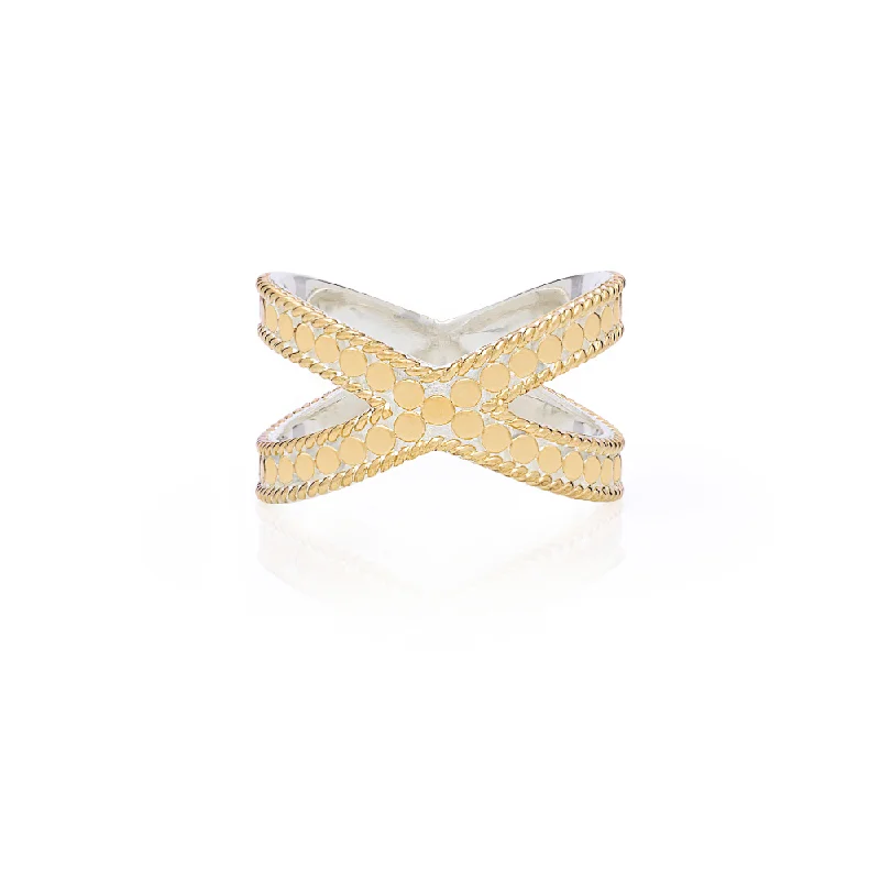 Anna Beck Classic Cross Ring