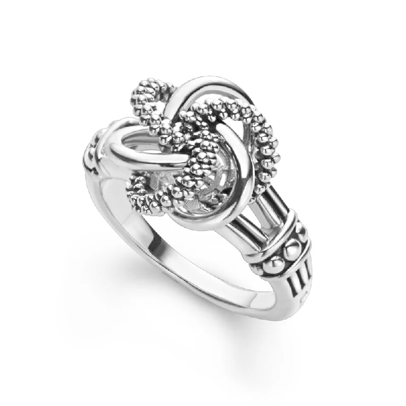 Lagos Sterling Silver Love Knot Ring