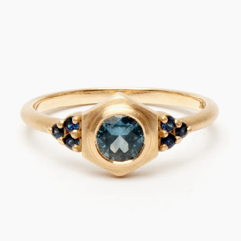 Sol ring - Blue Montana Sapphire