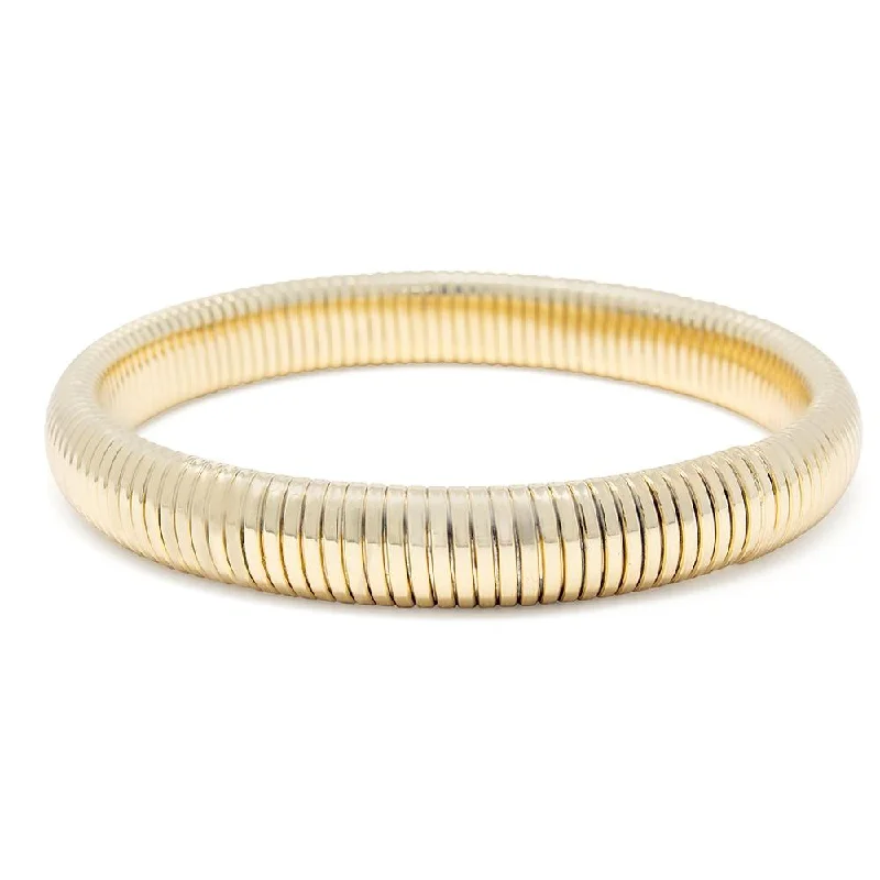 Cocoon Cable Bracelet Gold Tone