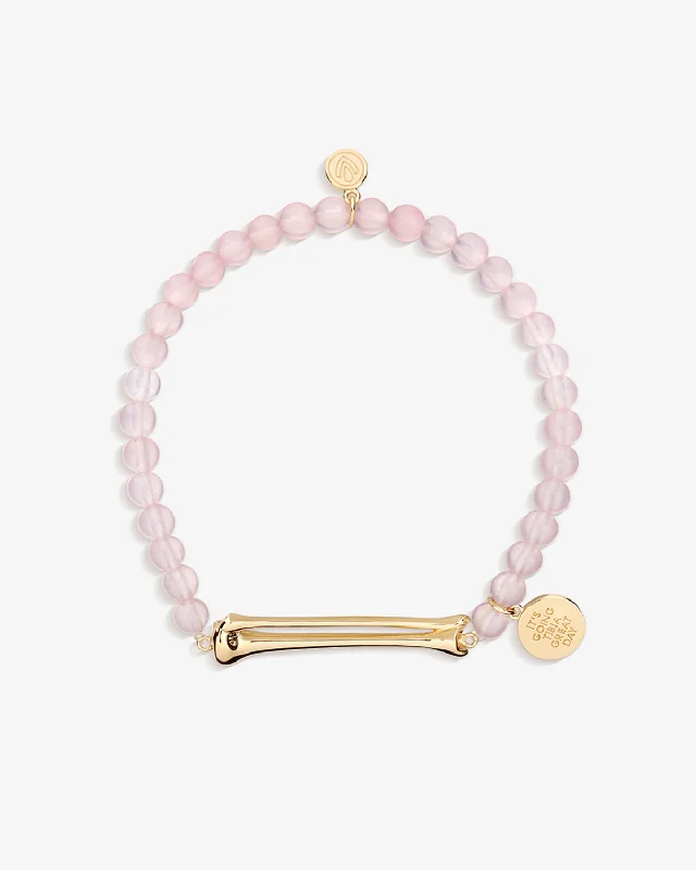 It's Going Tibia Great Day Bracelet in Rose Quartz