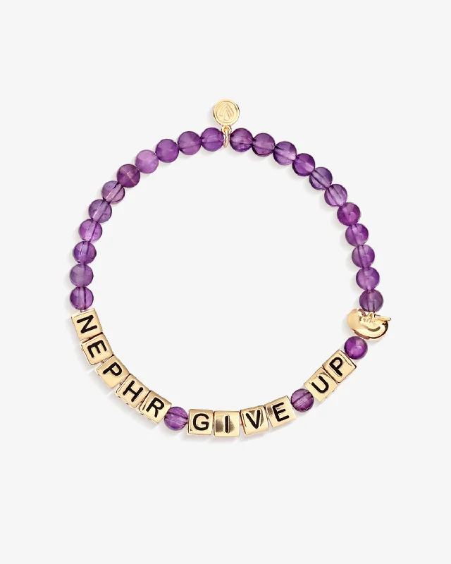 Nephr Give Up Bracelet in Amethyst