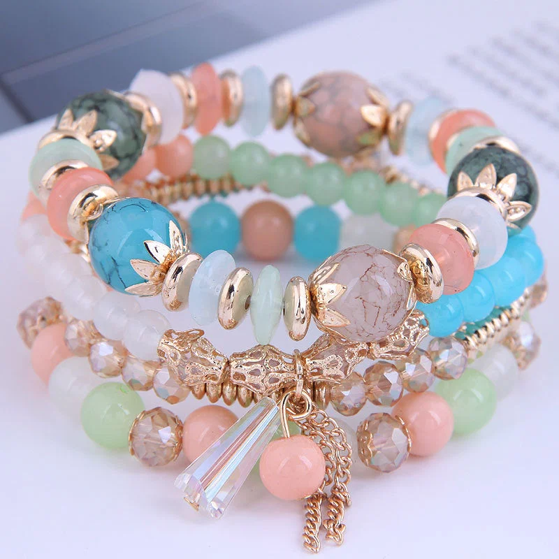 Wholesale Bohemian Tassel Alloy Bracelet