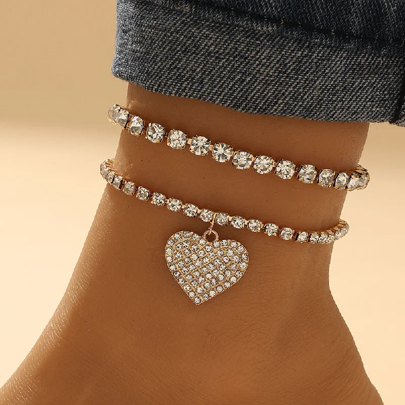 Wholesale Heart Rhinestone Bracelet