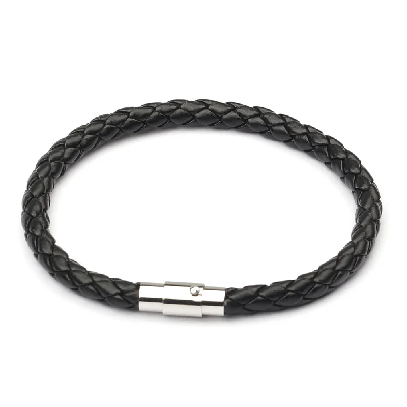 Wholesale Magnetic Leather Cord Braided Bracelet