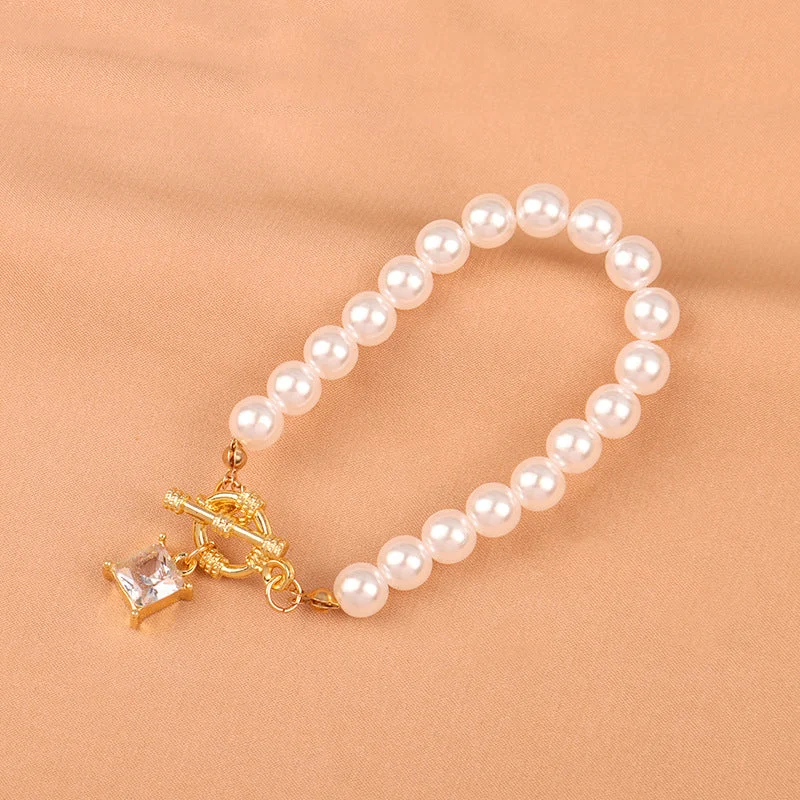 Wholesale Pearl Alloy Bracelet