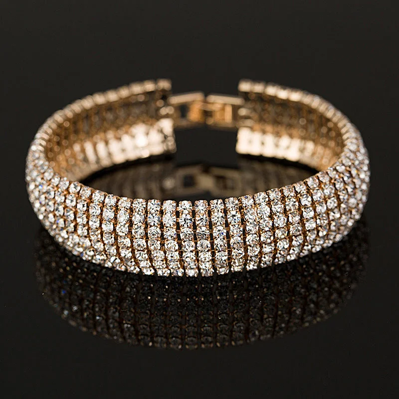 Wholesale Rhinestone Crystal Bracelet